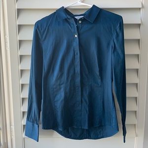 Calvin Klein Collared Button Long Sleeve Shirt